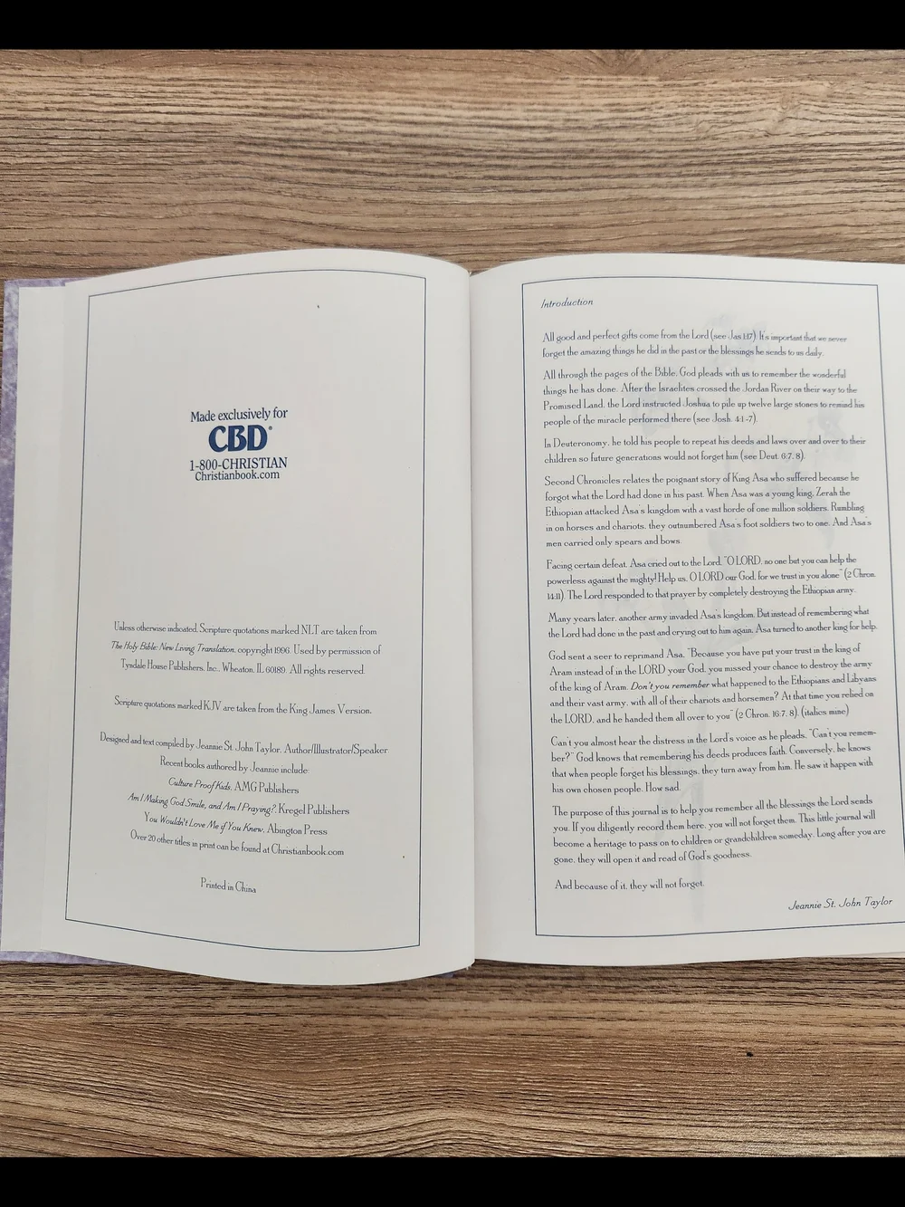 Christian Reflection Journal Forget Me Not Purple Hardcover Illustrated Lined